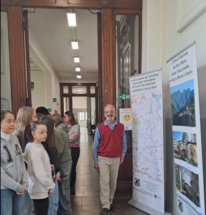 Mostra Legambiente all'Istituto Cavour