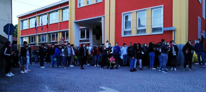 salussola protesta discarica