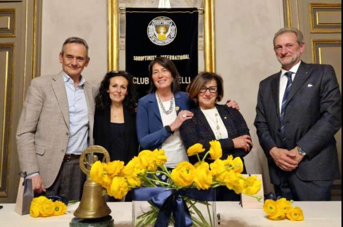 Alla conviviale del Soroptimis ospiti Natalia Bobba e Ivonne Basile 