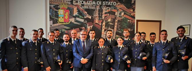 Questura: nuovi agenti in prova