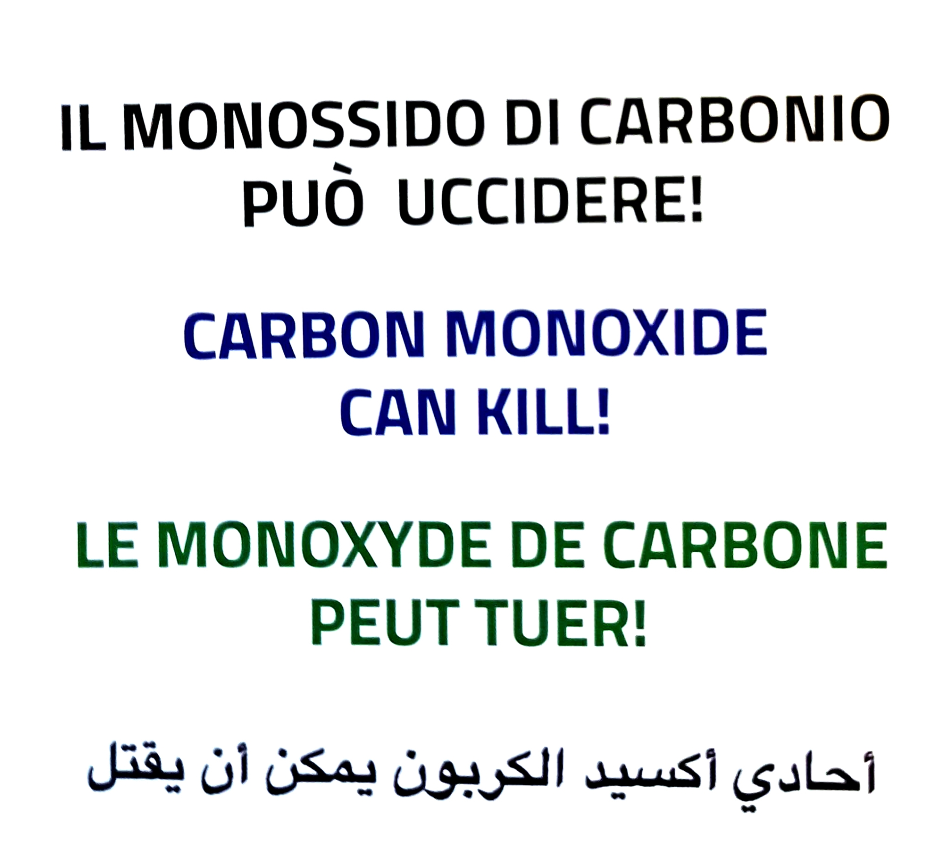 Opuscolo monossido