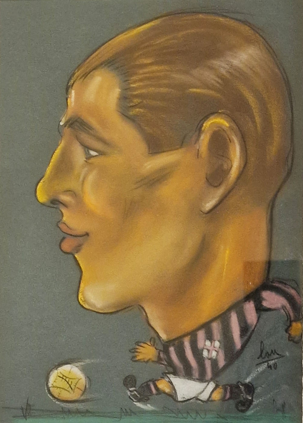 Carlo Biraghi caricatura