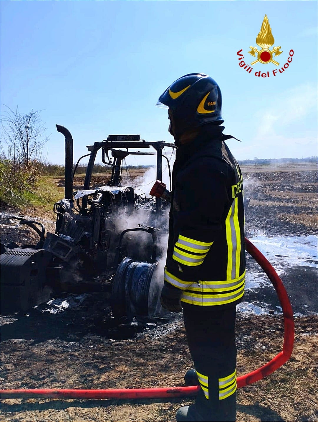 Incendio balocco